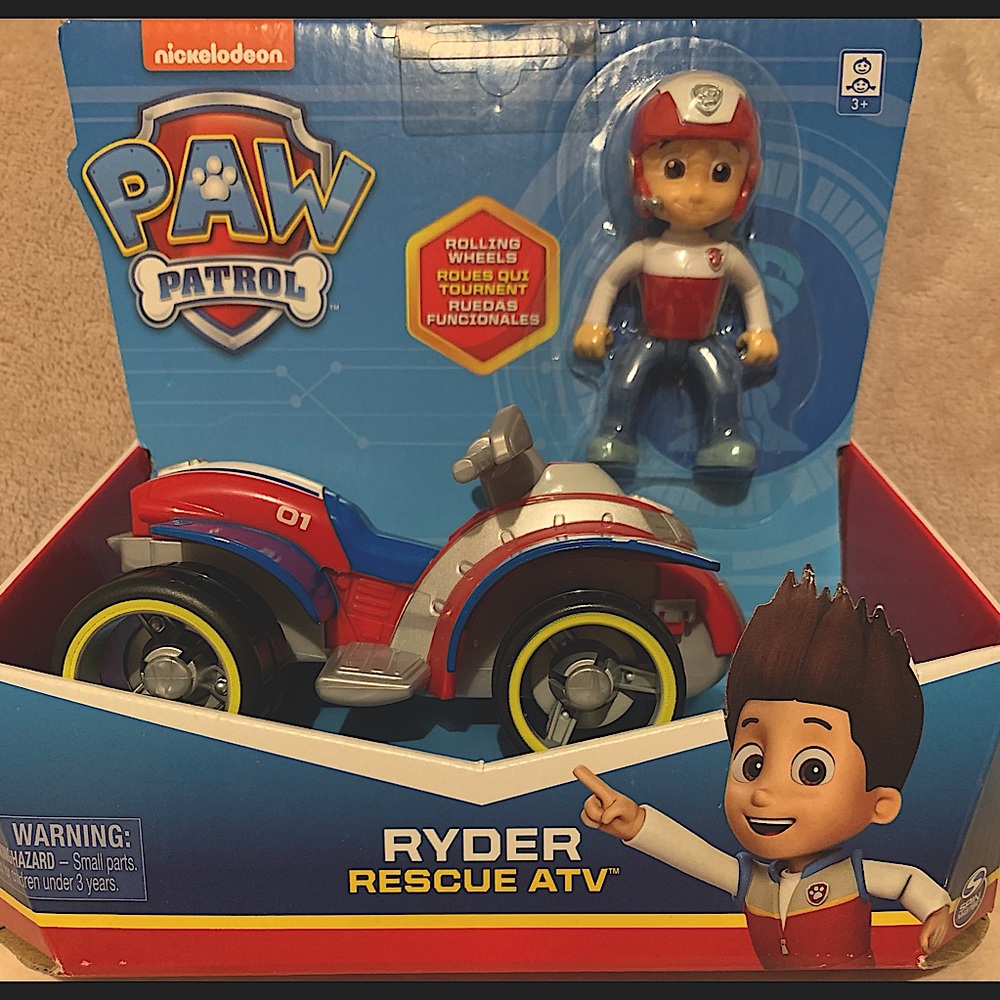 (SOLD) Paw Patrol  Ryder Rescue ATV